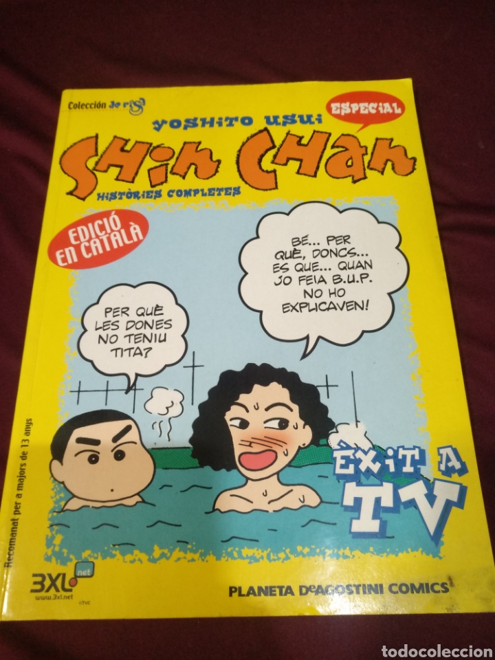 C&oacute;mics: Shin Chan, especial, colecci&oacute;n de risa, en catal&aacute;n, planeta - Foto 1