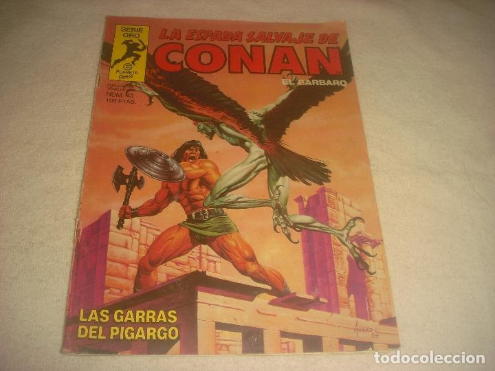 C&oacute;mics: LA ESPADA SALVAJE DE CONAN N. 43 . SERIE ORO. - Foto 1