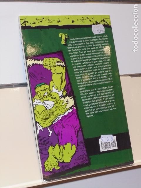 C&oacute;mics: EL INCREIBLE HULK N&ordm; 7 FASCICULO PLANETA MARVEL - Foto 2