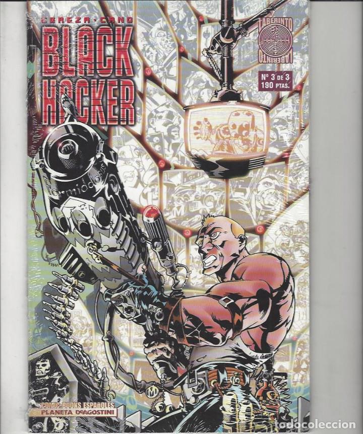 C&oacute;mics: BLACK HACKER - 3 N&ordm;s - COMPLETA - MUY BUEN ESTADO - Foto 1