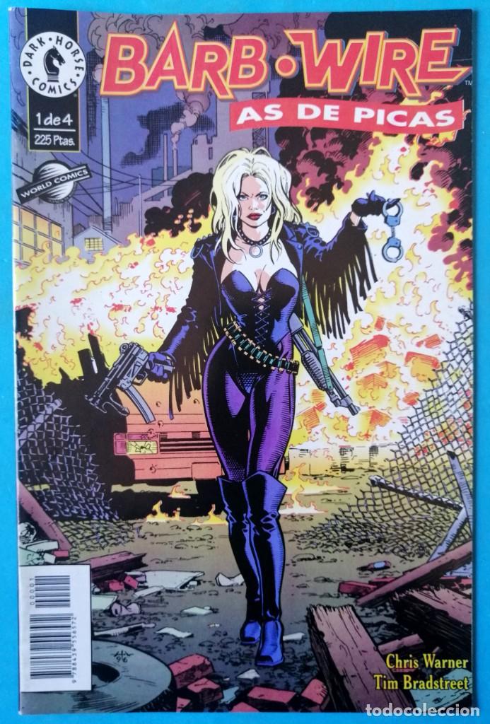 C&oacute;mics: BARB WIRE - AS DE PICAS N&ordm; 1 DE 4 - DARK HORSE COMICS 1997 ''MUY BUEN ESTADO''