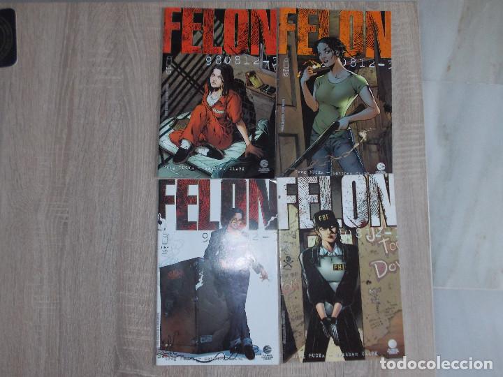 C&oacute;mics: Felon. Completa 4 numeros World Comics / Planeta - Foto 1