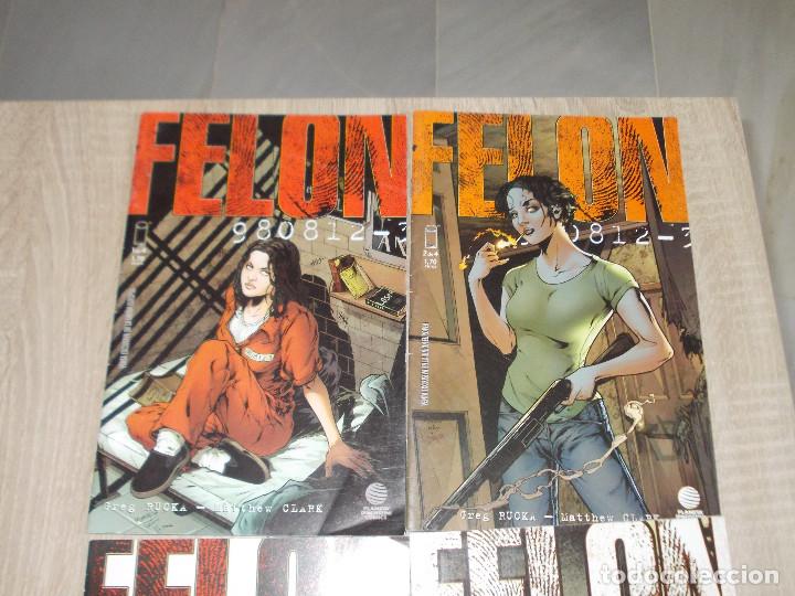 C&oacute;mics: Felon. Completa 4 numeros World Comics / Planeta - Foto 2