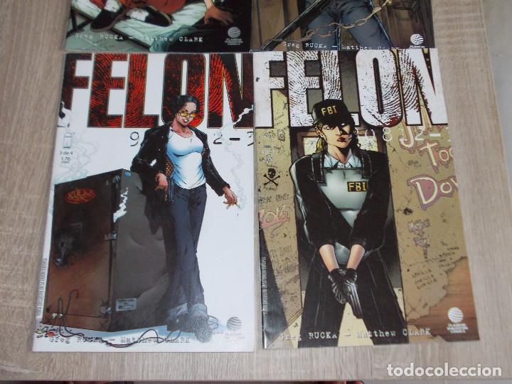 C&oacute;mics: Felon. Completa 4 numeros World Comics / Planeta - Foto 3
