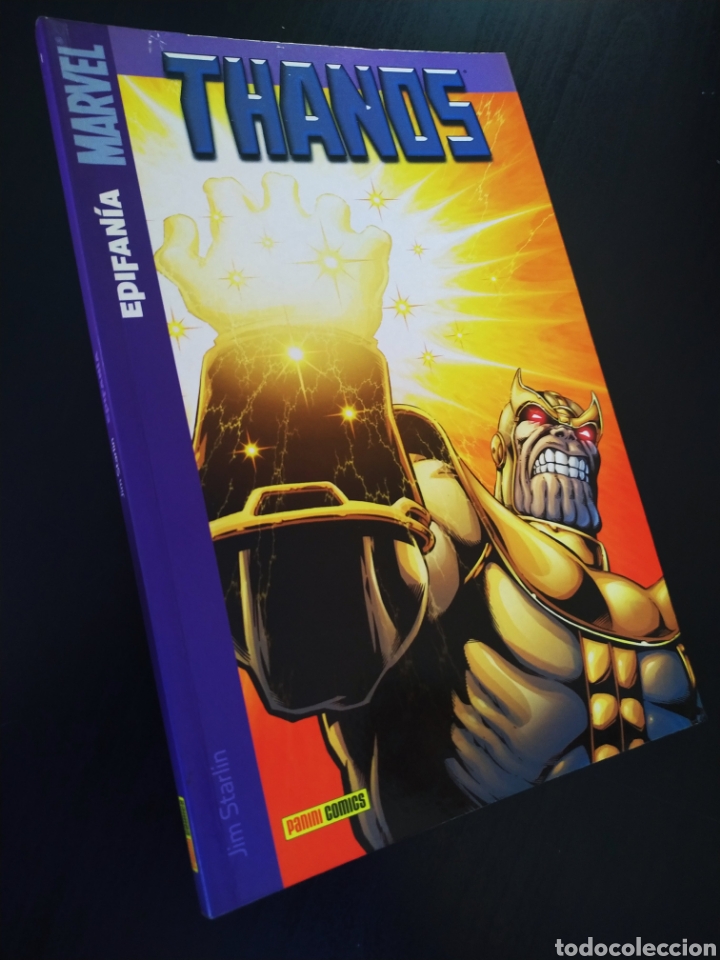 C&oacute;mics: EXCELENTE ESTADO THANOS EPIFANIA PANINI COMICS - Foto 1