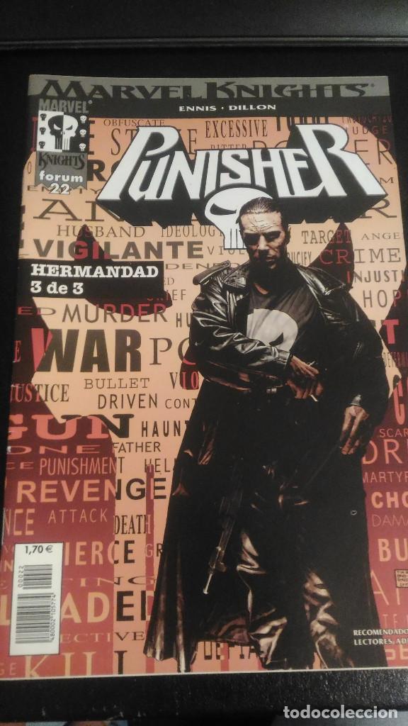 C&oacute;mics: Marvel knights Punisher n&ordm; 22 volumen 2 forum planeta