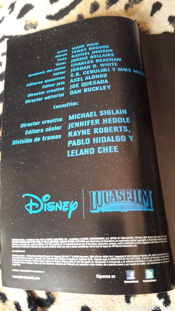C&oacute;mics: C&oacute;mic Star Wars Princesa Leia n&uacute;mero 1. Planeta Comic 2015 - Foto 2