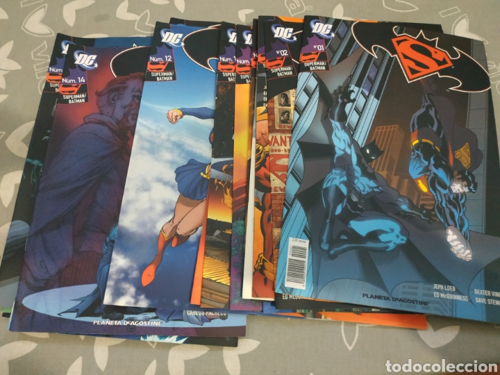 C&oacute;mics: Superman Batman 18 n&uacute;meros completa - Foto 1