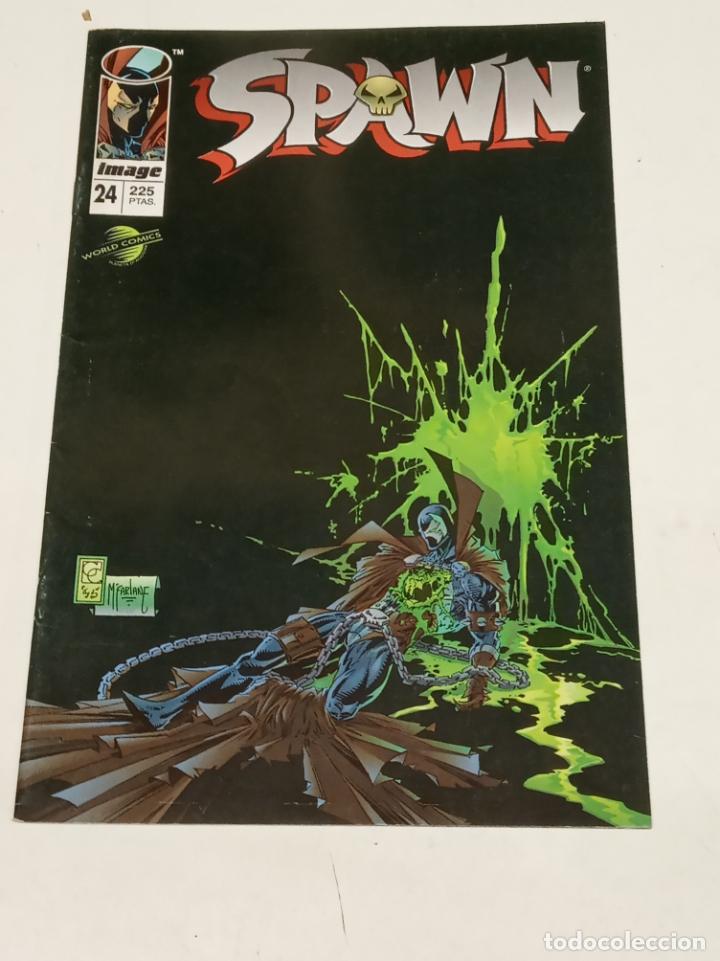C&oacute;mics: SPAWN N&ordm; 24 / WORLD COMICS PLANETA - Foto 1