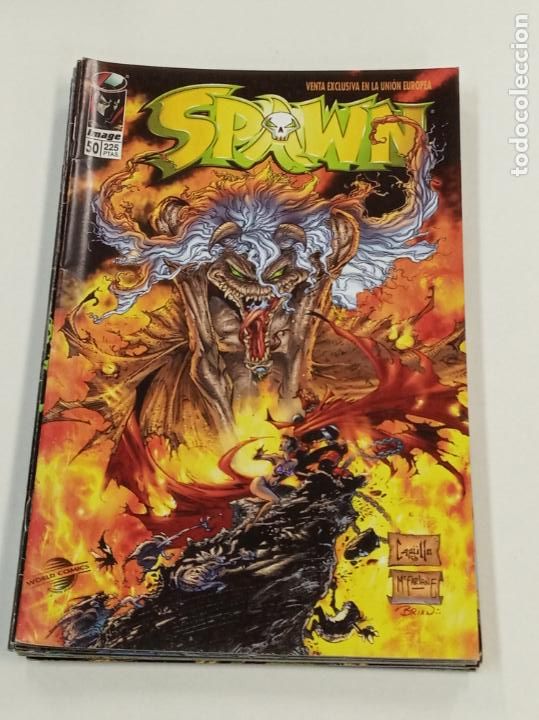 C&oacute;mics: SPAWN N&ordm; 50 / WORLD COMICS PLANETA - Foto 1