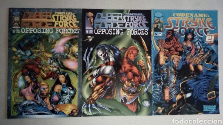 C&oacute;mics: Cyber Force / Strykeforce 1-2 (completa) + Especial Codename Stryke Force - Foto 1