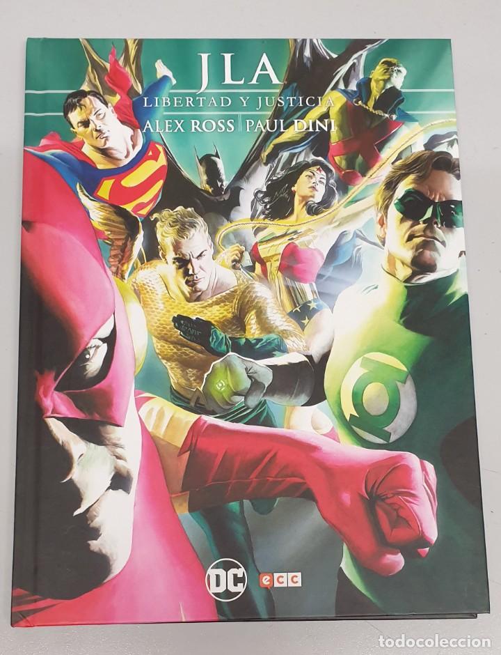 C&oacute;mics: JLA : LIBERTAD Y JUSTICIA / ALEX ROSS - PAUL DINI / DC - ECC - Foto 1