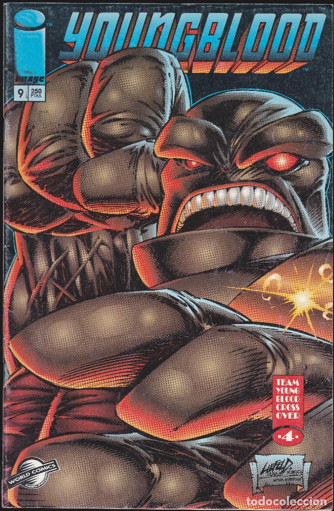 C&oacute;mics: YOUNGBLOOD - N&ordm; 9 DE 13 - IMAGE - WORLD COMICS - 1994 - PLANETA - - Foto 1