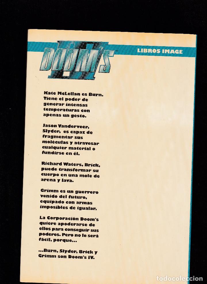 C&oacute;mics: DOOM`S IV - IMAGE - WORLD COMICS - LIBRO R&Uacute;STICA - 1995 - PLANETA - - Foto 2