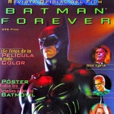 Cómics: BATMAN FOREVER - REVISTA OFICIAL DEL FILM. Lote 222480305