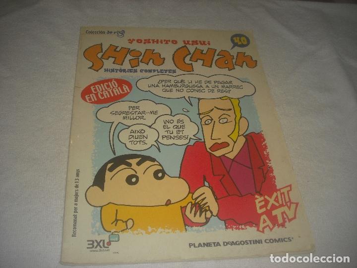 C&oacute;mics: SHIN CHAN N. 40 . COLECCION DE RISA . EDICIO EN CATALA. 1997. - Foto 1