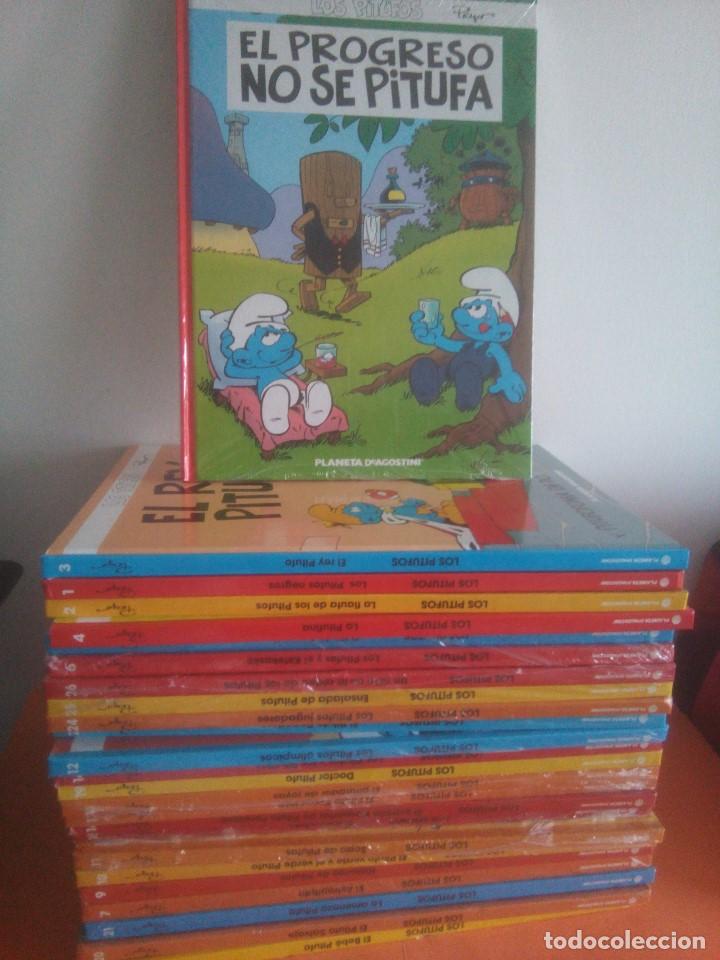 C&oacute;mics: Los Pitufos - Completa 26 tomos - Planeta deAgostini - - Foto 1