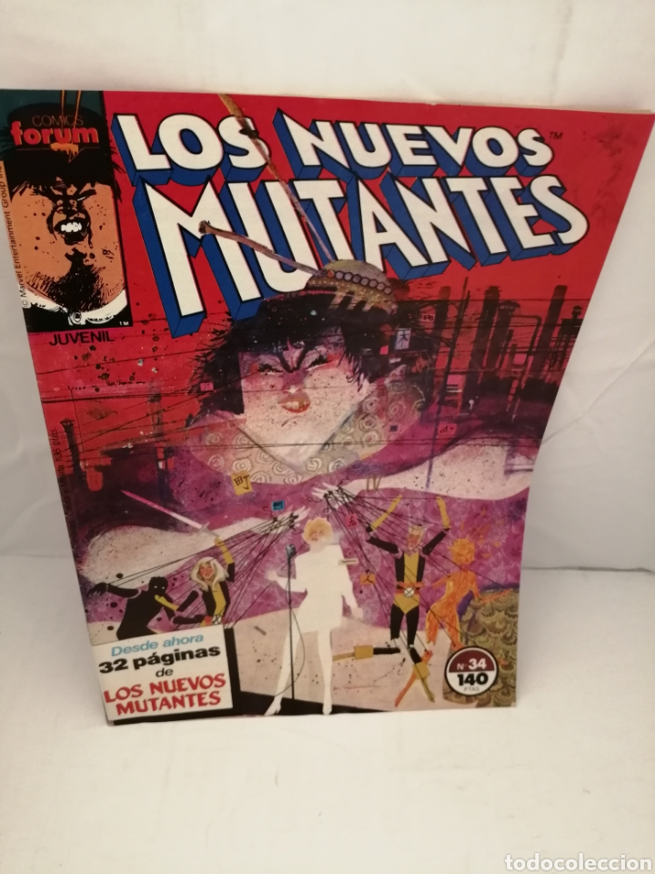 C&oacute;mics: LOS NUEVOS MUTANTES, Num 34 - Foto 1