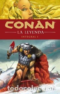 CONAN LA LEYENDA INTEGRAL COMPLETA 4 TOMOS - PLANETA - CARTONE - IMPECABLE (Tebeos y Comics - Planeta)