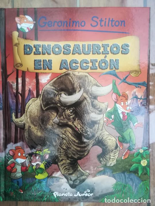 C&oacute;mics: GER&Oacute;NIMO STILTON. DINOSAURIOS EN ACCI&Oacute;N. PLANETA - Foto 1