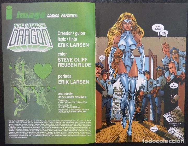 C&oacute;mics: Comic The Savage DRAGON,Planeta,1994,N&ordm; 5,Image,World Comics - Foto 2
