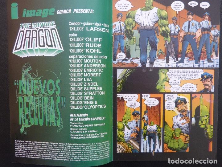 C&oacute;mics: Comic The Savage DRAGON,N&ordm; 7,Image,World Comics, 1994 - Foto 4