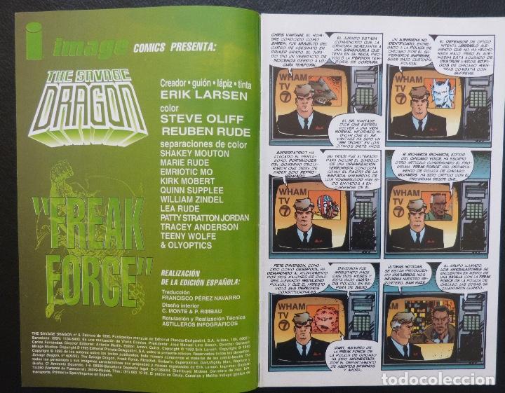 C&oacute;mics: Comic The Savage DRAGON,N&ordm; 9,Planeta,1995,Image,World Comics - Foto 5