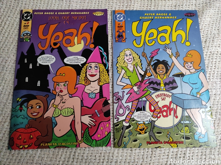Comics: YEAH N&ordm; 1 Y 3 PATER BAGGE HERNANDEZ -ED. PLANETA