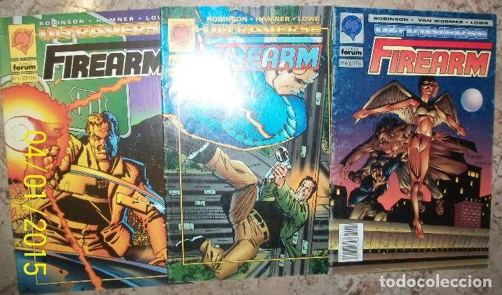 C&oacute;mics: Firearm (Planeta) Lote de 3 numeros 1 3 4 - Foto 1