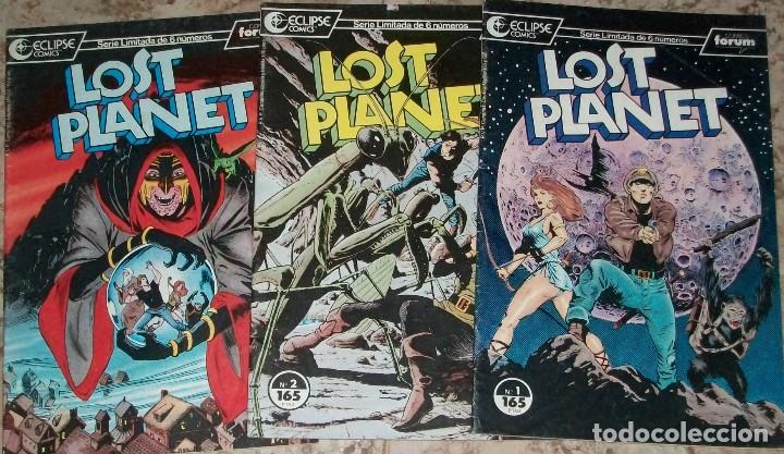 C&oacute;mics: Lost Planet (Planeta) Lote de 3 numeros 1 2 4 - Foto 1