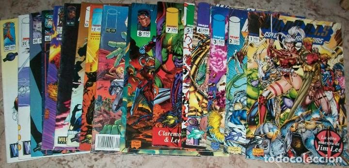 Comics: Wildc A.T.s (Planeta) (Lote con 17 numeros entre el 1 y el 22)