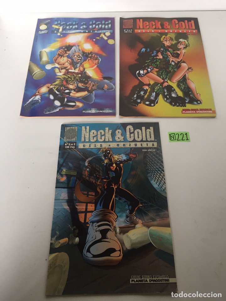 C&oacute;mics: Comic Neck & cold, completa ,Unzueta,Planeta,1996 - Foto 1