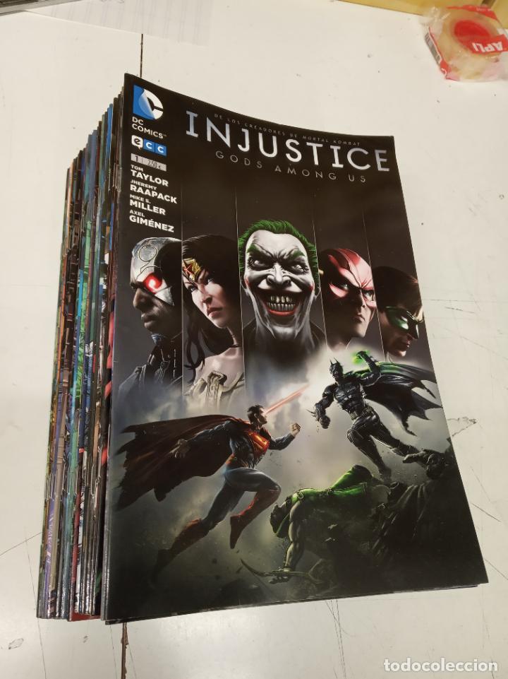 C&oacute;mics: INJUSTICE A&Ntilde;O UNO , DOS Y TRES &iexcl; COMPLETOS ! 37 PRIMEROS NUMEROS / DC - ECC