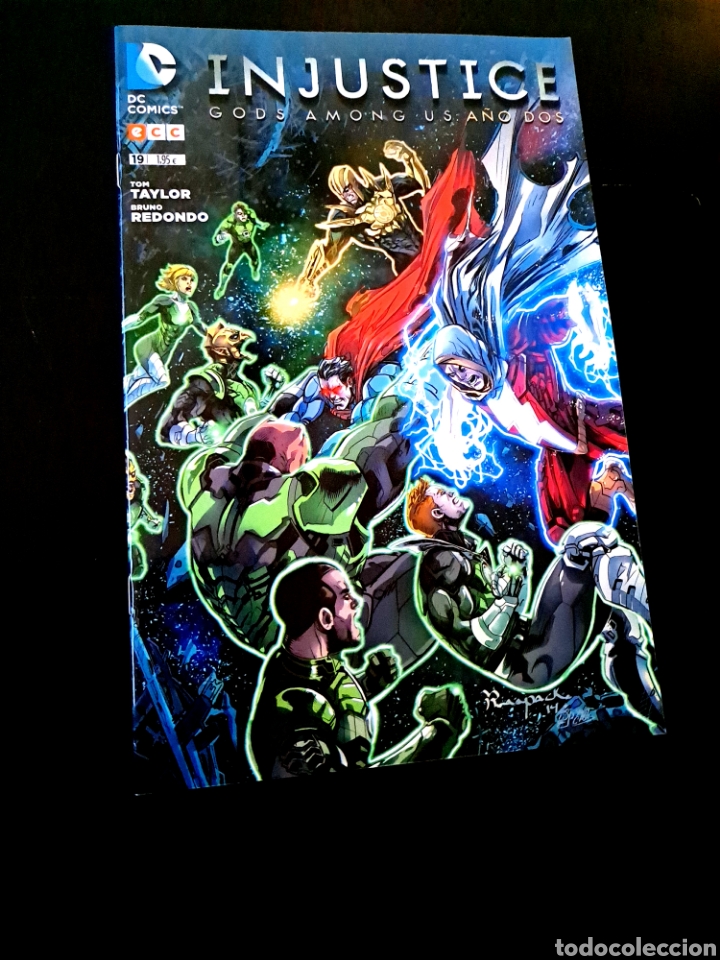 C&oacute;mics: DE KIOSCO INJUSTICE GODS AMONG US 19 COMICS ECC DC - Foto 1