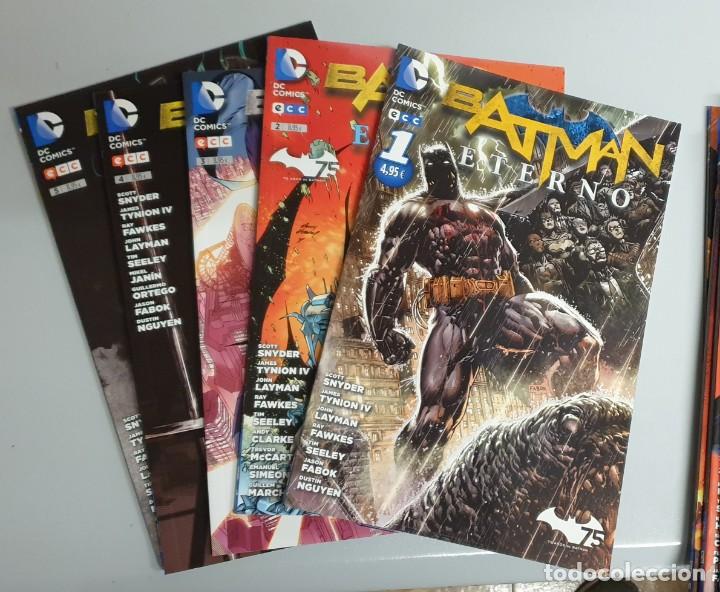 C&oacute;mics: BATMAN ETERNO &iexcl; LOTE 5 PRIMEROS NUMEROS ! SCOTT SNYDER / DC - ECC - Foto 1