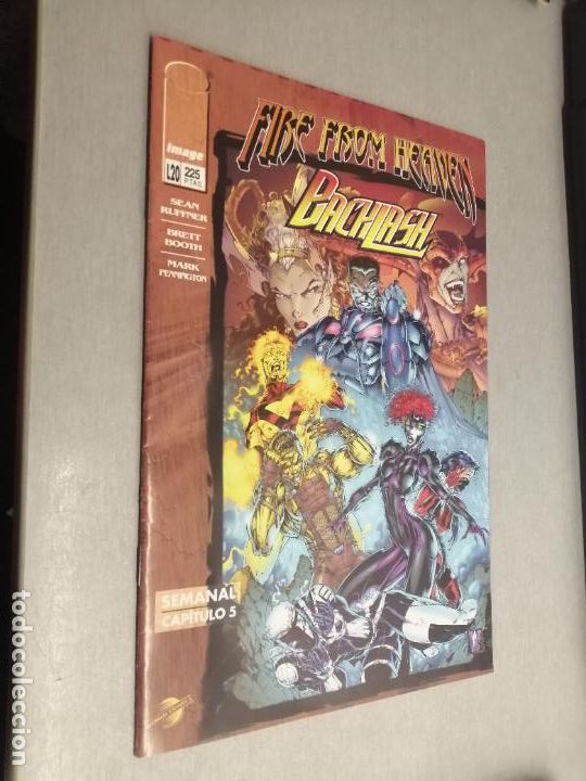 C&oacute;mics: FIRE FROM HEAVEN: BACKLASH CAP&Iacute;TULO 5 / IMAGE - PLANETA - Foto 1