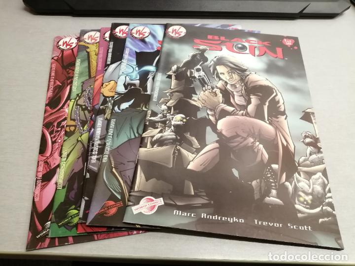 C&oacute;mics: BLACK SUN / COMPLETA 6 N&Uacute;MEROS / WORLD COMICS - PLANETA - Foto 1