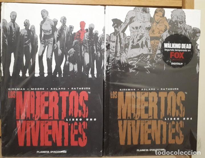 Comics: Los muertos vivientes 1 y 2 (precintados) Edici&oacute;n integral