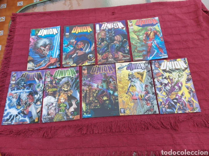 C&oacute;mics: COMIC UNION-WILDSTORM PRODUSTIONS-COMIC PARECIDOS A LOS DE SUPERMAN, HEROE EXTRATERRESTRE - Foto 2