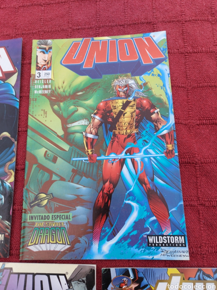 C&oacute;mics: COMIC UNION-WILDSTORM PRODUSTIONS-COMIC PARECIDOS A LOS DE SUPERMAN, HEROE EXTRATERRESTRE - Foto 6