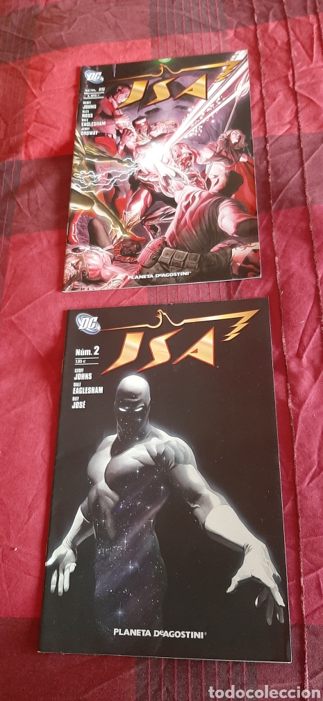 C&oacute;mics: Lote JSA volumen 2 n&ordm; 2, 15. Planeta - Foto 1