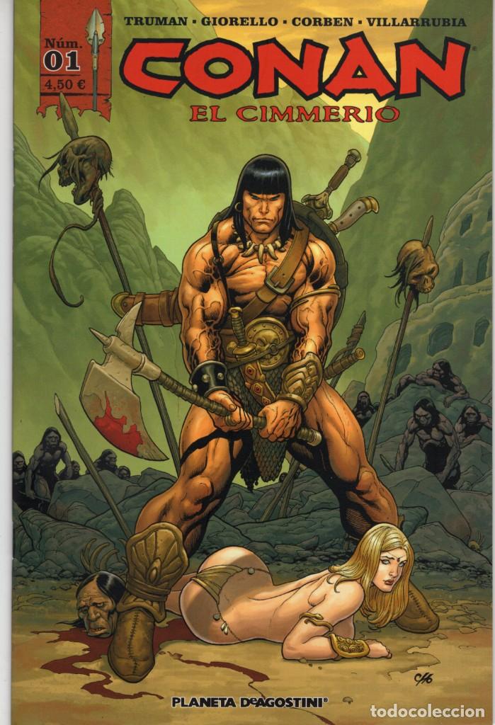 C&oacute;mics: CONAN EL CIMMERIO N&ordm; 1 - PLANETA - IMPECABLE - Foto 1