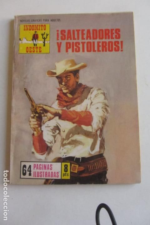 Comics: INDOMITO OESTE N&ordm; 76 SALTEADORES Y PISTOLEROS EDICIONES PETRONIO SDX03