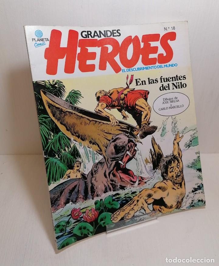 Comics : grandes h&eacute;roes En las fuentes del Nilo Planeta comic