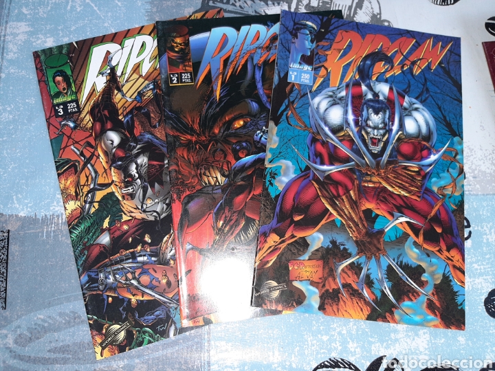 C&oacute;mics: Ripclaw completa, 3 c&oacute;mics, como nueva - Foto 1