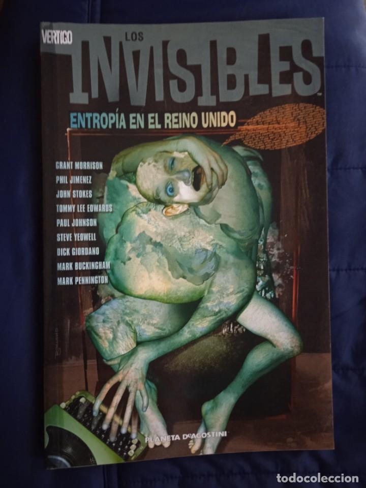 Comics: LOS INVISIBLES-ENTROP&Iacute;A EN EL REINO UNIDO-PLANETA #
