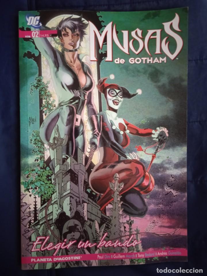 Comics: MUSAS DE GOTHAM-ELEGIR UN BANDO-PLANETA #