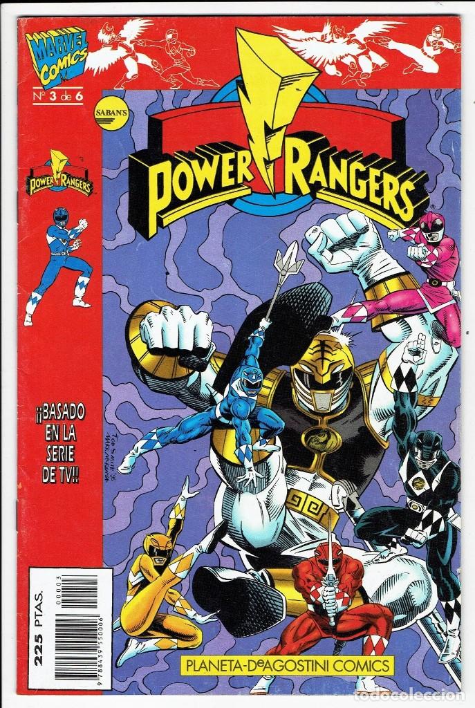 C&oacute;mics: POWER RANGERS N&ordm; 3 DE 6 - PLANETA 1996 - Foto 1