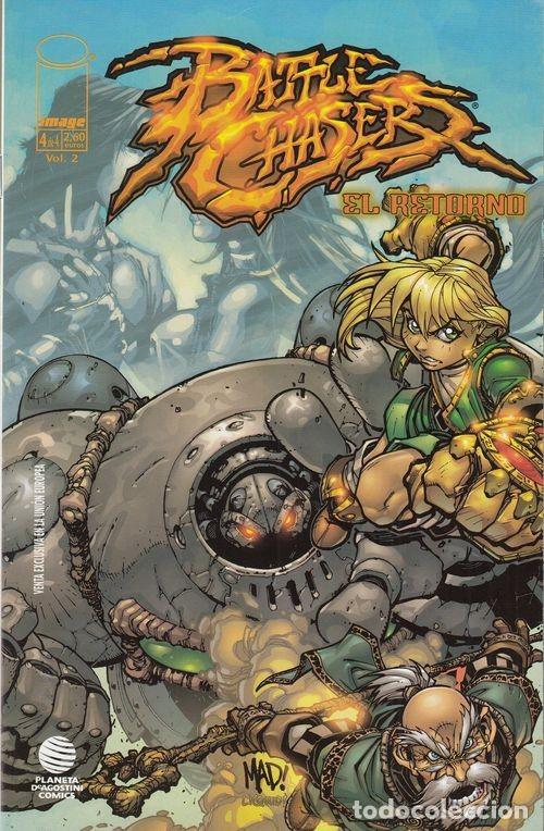 C&oacute;mics: BATTLE CHASER VOL 2 - COMPLETA LOS 4 NUMEROS - IMAGE PLANETA # - Foto 4