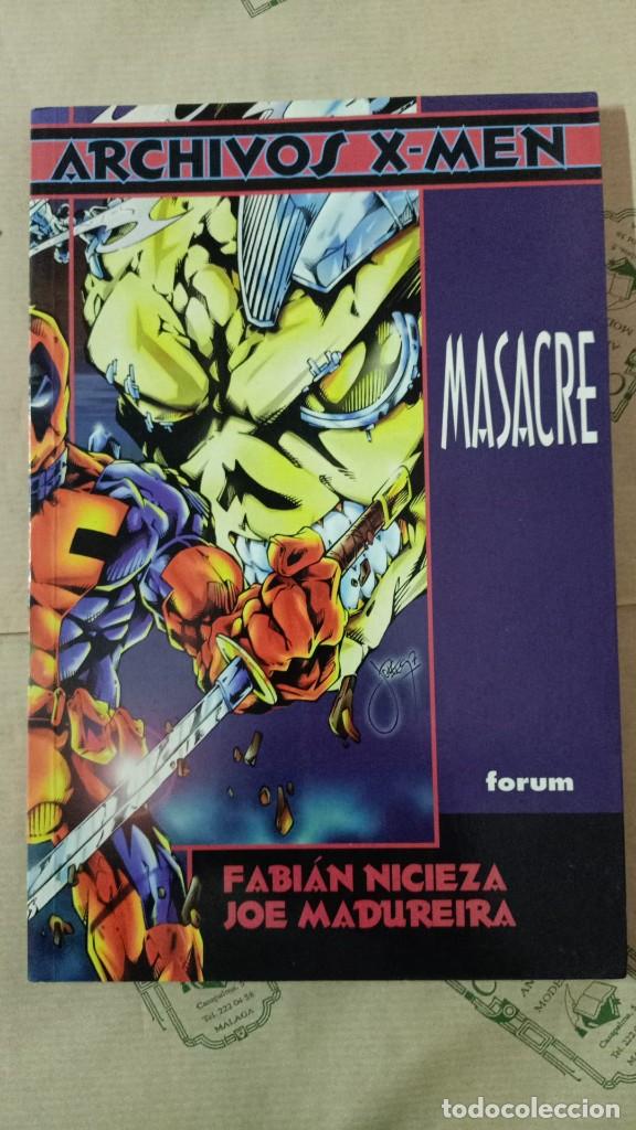 C&oacute;mics: Archivos X-Men: Masacre - Foto 1